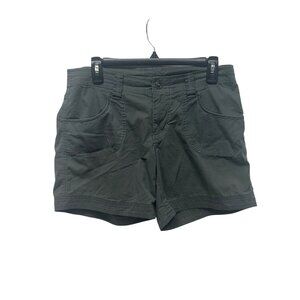 Kühl Womens Olive Green Casual Shorts W/ Pockets Size 8 Cotton Blend